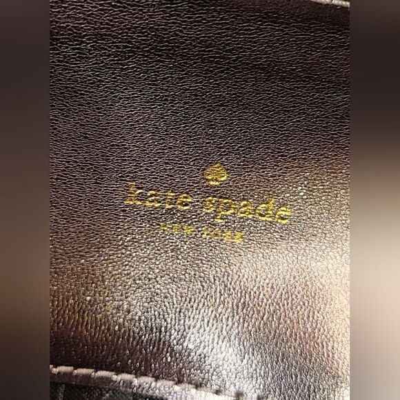 Kate Spade Gunmetal Gray Milou Laurel Way Glitter, RARE Wallet on a Chain - Picture 11 of 11